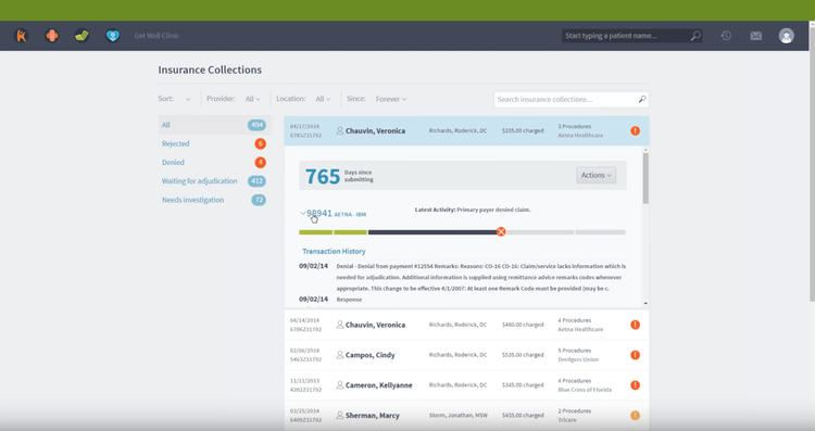 Kareo Billing Insurance Collections HIPAA Compliant Accounting Software